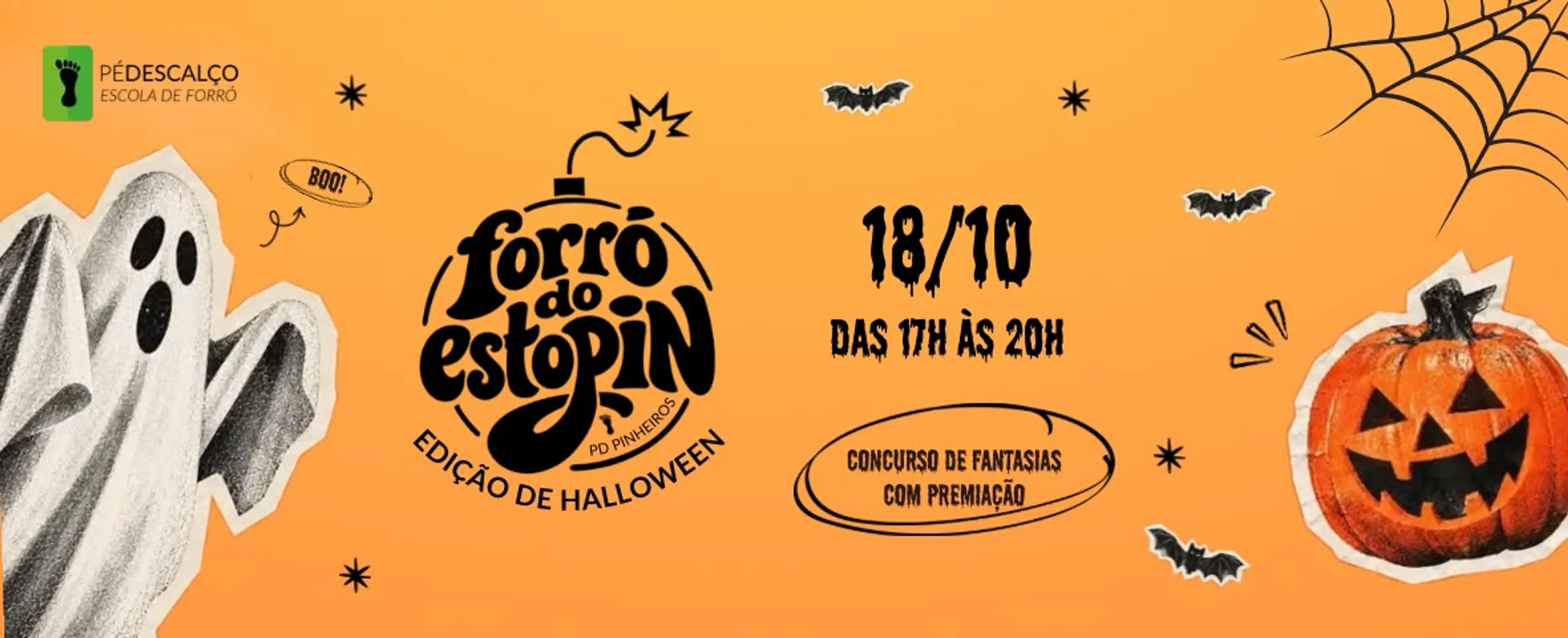 🎃 Forró do EstoPIN - Edição de Halloween 🎃